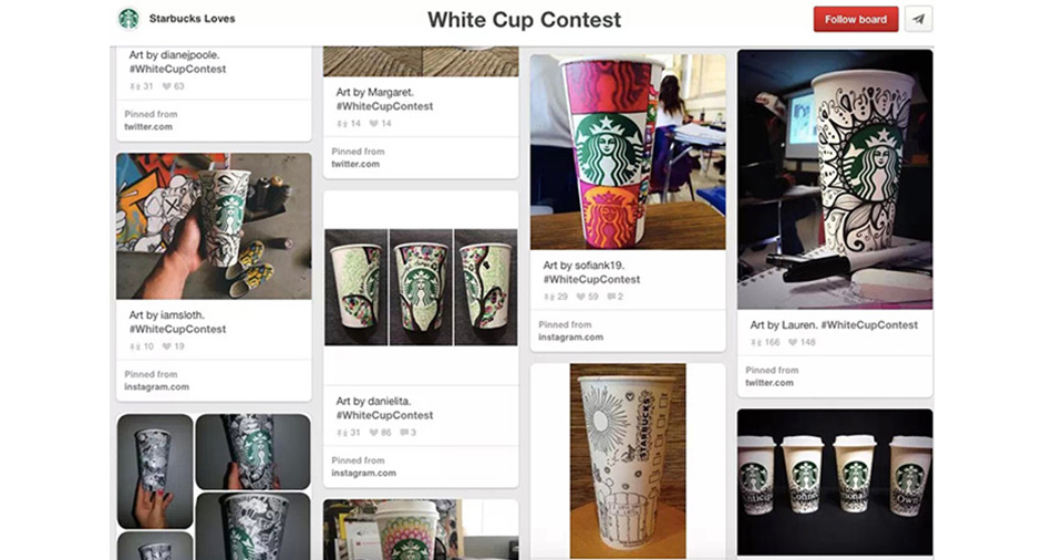 從Starbucks手繪紙杯競賽活動，看UGC成功的秘訣!
